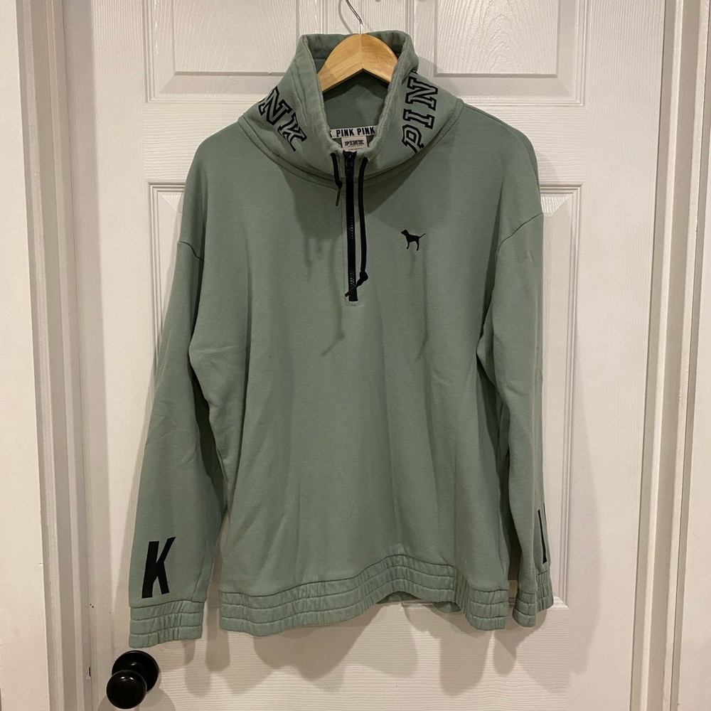 PINK Quarter Zip Sweatshirt